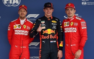 Leclerc, Vettel vagy Verstappen lesz a harmadik?
